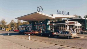 Der Rasthof Allertal Ost im Jahr 1991