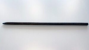 Ein Holzpfahl