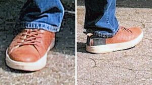 Schuhe des Vermissten