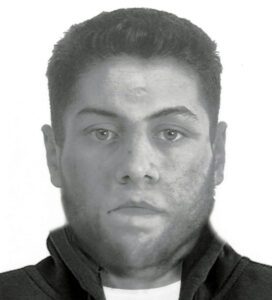 Phantombild des Mannes, der die Taten begangen haben soll.