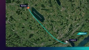 Wichtige Örtlichkeiten: Alishia (Luca) Bucher lebte in Adligenswil (Schweiz). Am Sursee verlor sich ihre Spur.