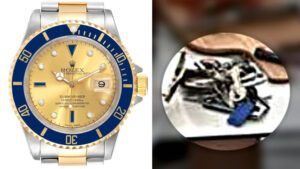 Zusammen mit Damir Kocan verschwundene Gegenstände: Links: Rolex Submariner, rechts: Schlüsselbund